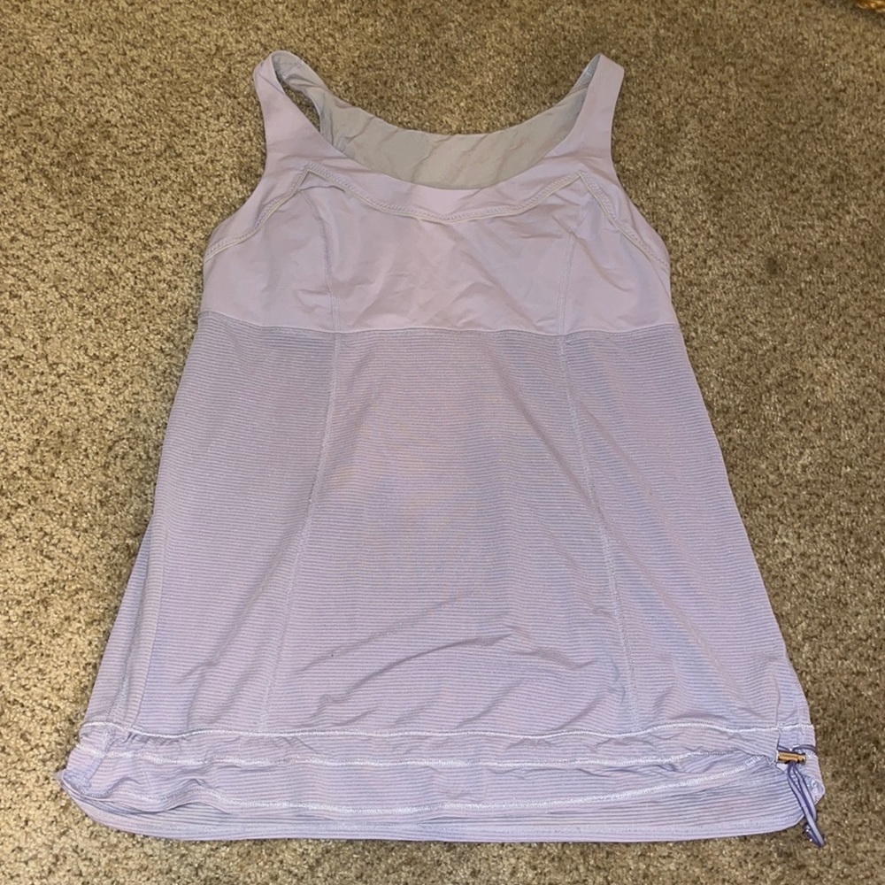 Lululemon Elevate Tank Pretty Purple size 10